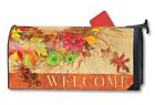 00102 Magnet Works Autumn Wreath Magnetic Mailbox Wrap Cover 843259118887