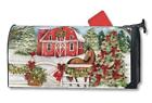 00122 Magnet Works Christmas On The Farm Magnetic Mailbox 843259119075