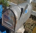 0045081100119 Fulton Corporation Vintage Rural Mailbox Galvanized Steel Silver