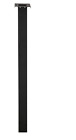 0046462007140 Gibraltar Mailbox Post Black