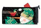 01016 Magnet Works Chevron Snowman Magnetic Mail Box Cover