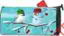 01074 Going South Magnet Works Mailwraps Magnetic Vinyl Mailbox Cover Winter