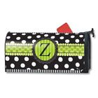 01190z Mailwraps Frolic Monogram Mailbox Cover 843259089293
