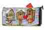 01248 Mailwraps Christmas Birdhouse Mailbox Cover Free Shipping 843259095447