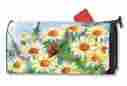 01271 Mailwraps Shasta Daisies Spring Magnetic Mailbox Cover Floral Standard 843259099247