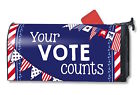 01340 Mailwraps Your Vote Counts Magnetic Mailbox Cover Election 843259102343