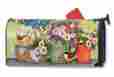 01353 Mailwraps Front Porch Flowers Spring Magnetic Mailbox Cover Floral Standard 843259103043
