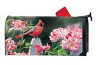 6.5x19in 01634 Studio Outdoor Mailbox Cover Mailwrap Cardinal Variegated Roses 843259123218