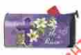 02042 Mailwraps Easter Lily Cross Religious Magnetic Mailbox Cover 843259070949