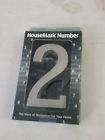 02645-70492 Housemark Floating House Number High Quality Satin Nickel