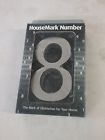 02645-70498 Housemark Floating House Number High Quality Satin Nickel