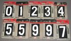 03-6043 Hillman Mailbox Numbers Kit Inch Reflective Black Aluminum 045899343043