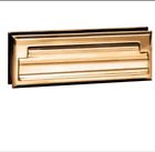 033923806053 Salsbury Industries Salisbury 4000 Series Standard Letter Size Mail Slot In Brass Finish