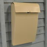 039314011261 Garden Trading Clay Post Box With Lock Wall