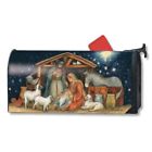 04012 Mailwraps Holy Night Mailbox Cover 843259026731