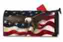 040480 Mailwraps American Pride Vinyl Mailbox Cover Magnetic