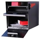 04052 Curbside Locking Mailbox Black 0762539504052
