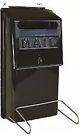 3100w 045081331001 Fulton City Mailbox Wall Mounted With Magazine Newspaper