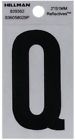 045899358290 Hillman Sign Center Reflective Black House Letter