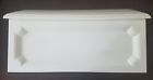 046462008635 White Postmaster Mailboxes Posts Waverly Wall Collection