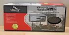 0464662000172 Gibraltar Townhouse Mailbox With Magazine Hooks Black Steel