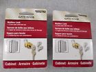 0252762 049793746481 Gatehouse Lot Of Brass Plated Mailbox Lock Model