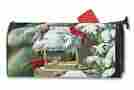 05973 Mailwraps Winter Feeder Oversized Magnetic Mailbox Cover 843259056899