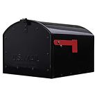 07426907152674 Perfect Home Savings Metal Mailbox Black Outdoor Large 7426907152674