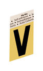 Gr-10-v 084100002775 Letter Gold Alum Products Co Pkg Of