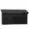 095830 Fulton Corporation 700m Horizontal City Mailbox Black 045081307006