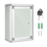 0use170945a5f0f8389 Unbranded Aluminium Alloy Post Box Mailbox Wall Hanging 3411653216026