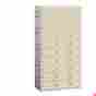 90368tn-u 10-tier Salsbury Industries 38.25 In W X 74 H 18 D Plastic Lockers Unassemble