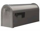 1001990233 Gibraltar Mailboxes Mailbox Edson Gun Metal Gray Steel 046462009991