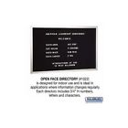 1022 Salsbury Open Face Directory Aluminum Mailbox Mailboxes New 820996102164