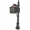 10752812 Bridgeton Moore New Post Box Estate Aluminum Mailbox On Stand