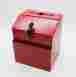 11118-red Fixturedisplays Box Metal Donation Suggestion Key Drop Express Checkout Comments 190715009259