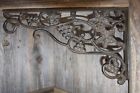 12-569 Wepeddlemetal Wine Country Mailbox Post Corner Bracket Decor 603830721987