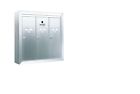 3-compartment 12503smsha Florence Mailbox Heavy 0763128128031