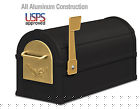 125821 Tapco Post Mounted Mailbox