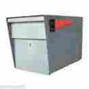 13.75-in 7105 Mail Boss 11.25-in X Metal Granite Lockable Post Mount Mailbox 660753710504
