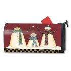 1398 Mailwraps Primitive Snowman Mailbox Cover 843259107751