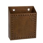 147045 Cbk Recycled Leather Letter Rack 738449878811