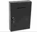 14785 Fixturedisplays Metal Box Mail Secure Collection Ticket Easy Wall Mount 816048022986