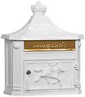 4460wht 15.75 5.75 20 Mailbox " Salsbury Victorian White-mailbox