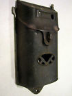 1503a - 901 Incised Iron Cast Wall Mailbox Vintage Decor