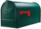 15250 Post Mount Mailbox Green Elite Large Size Parcel 691171815250