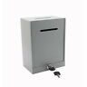 15610-fba Fixturedisplays Metal Donation Suggestion Ballot Box Locking Wall 363523375056