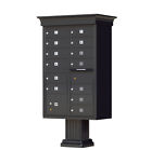1570-13v Auth Florence Door Vogue Decorative Cluster Box Unit Mailbox Usps