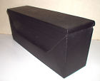 16 Wallmount Plastic Used 4.75 7 Mailbox Black Diplomat Usa 1980s