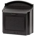 16140 16022 Whitehall Products Wall Mailbox Black 719455160220